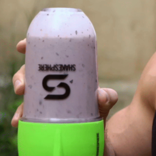 ShakeSphere Portable Blender E-Lid 便攜式攪拌座(送 TRITAN™ CLEAR 透明特別版水樽)