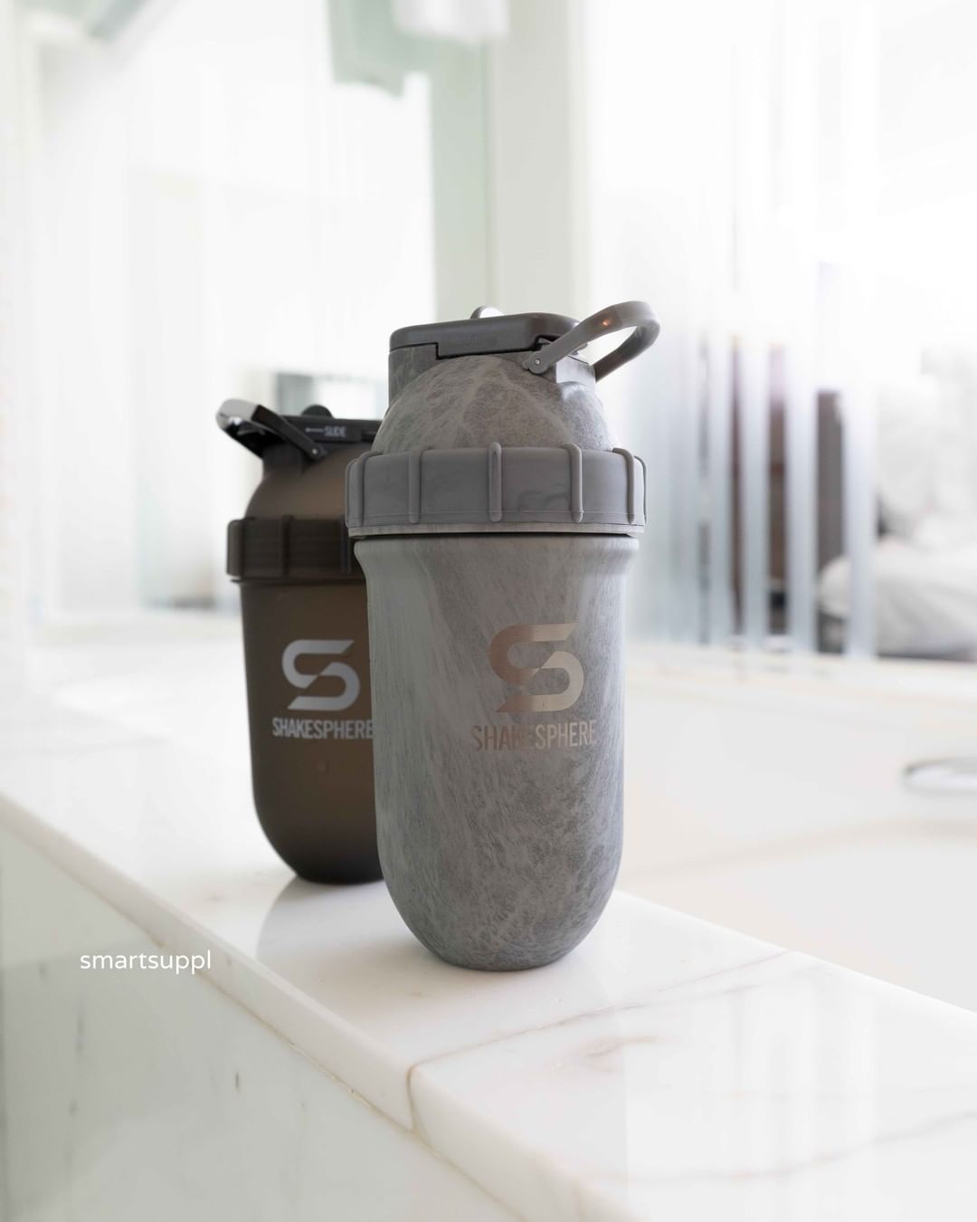 ShakeSphere Shaker Tumbler STEEL 不銹鋼別注版【雙層冷熱控溫功能】
