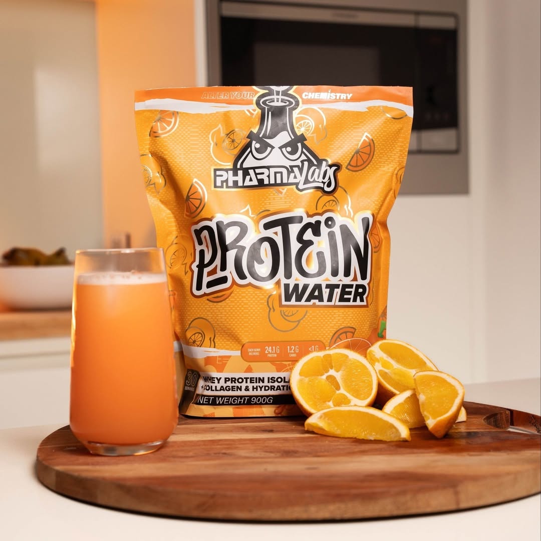 澳洲 PharmaLabs Protein Water 高蛋白能量果汁 透明分離乳清