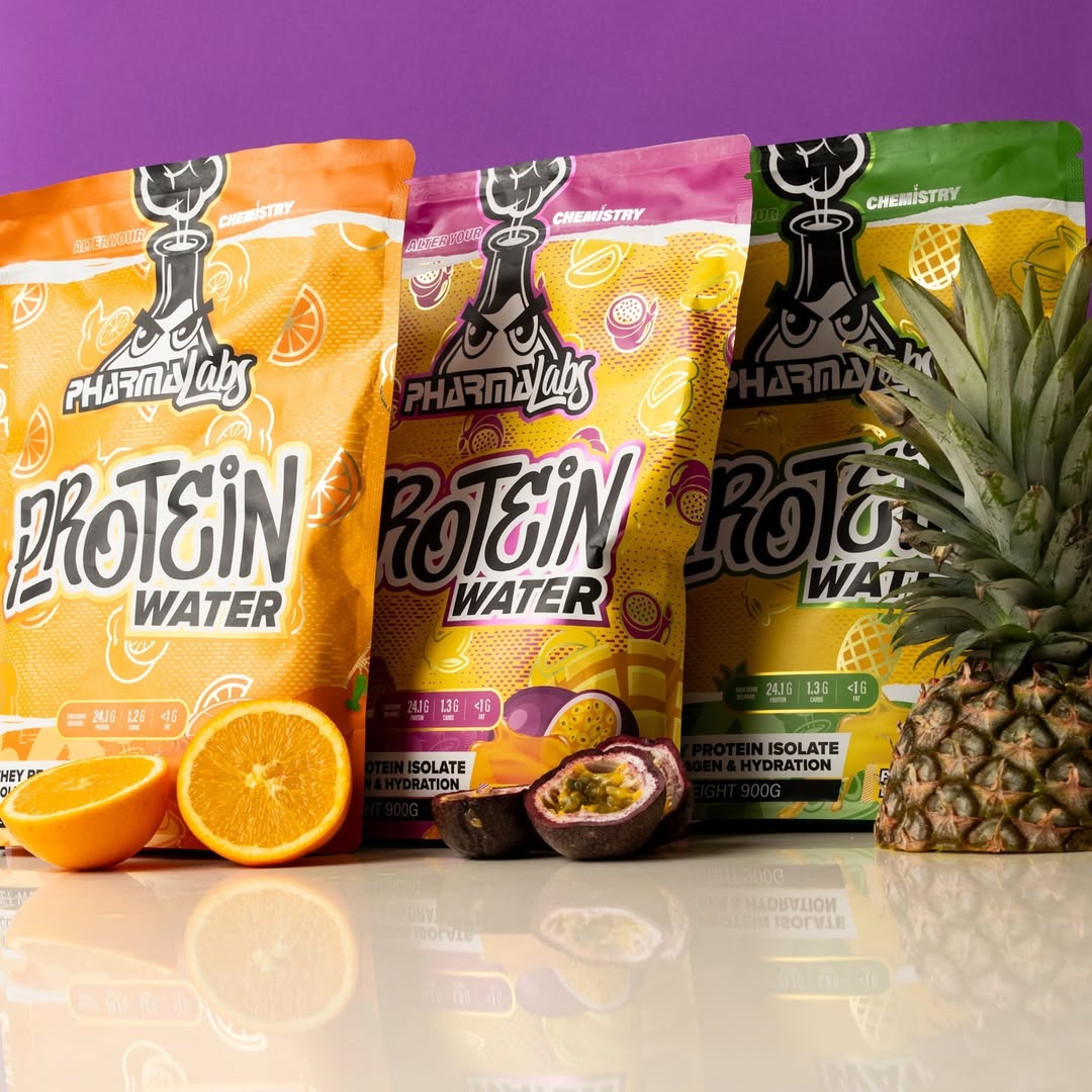 澳洲 PharmaLabs Protein Water 高蛋白能量果汁 透明分離乳清