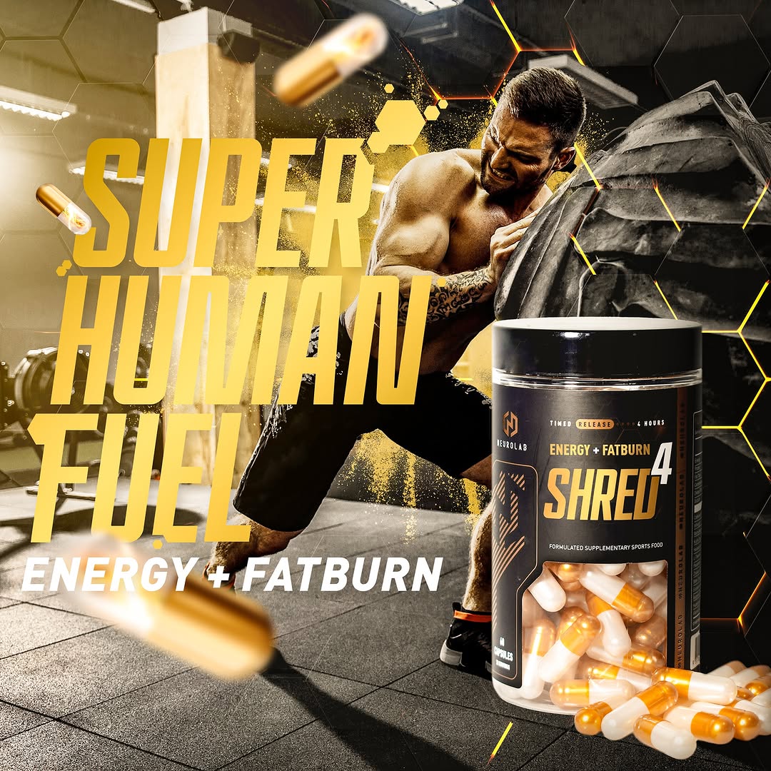 Neurolab Shred4「爆汗」消脂金丸(4小時特急消脂配方)