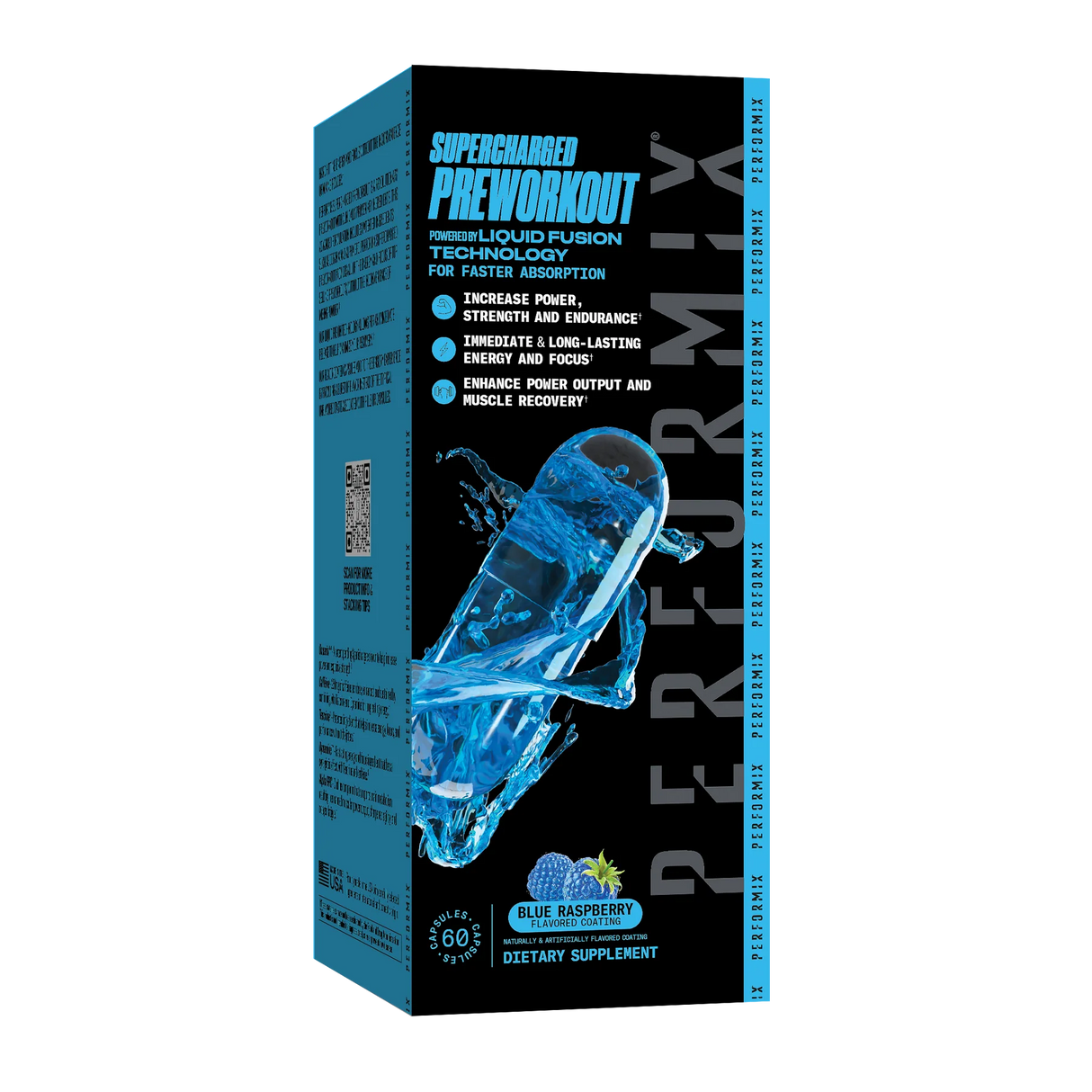 液態Pre-workout 丸 SUPERCHARGED PWO 力量爆發 高度專注