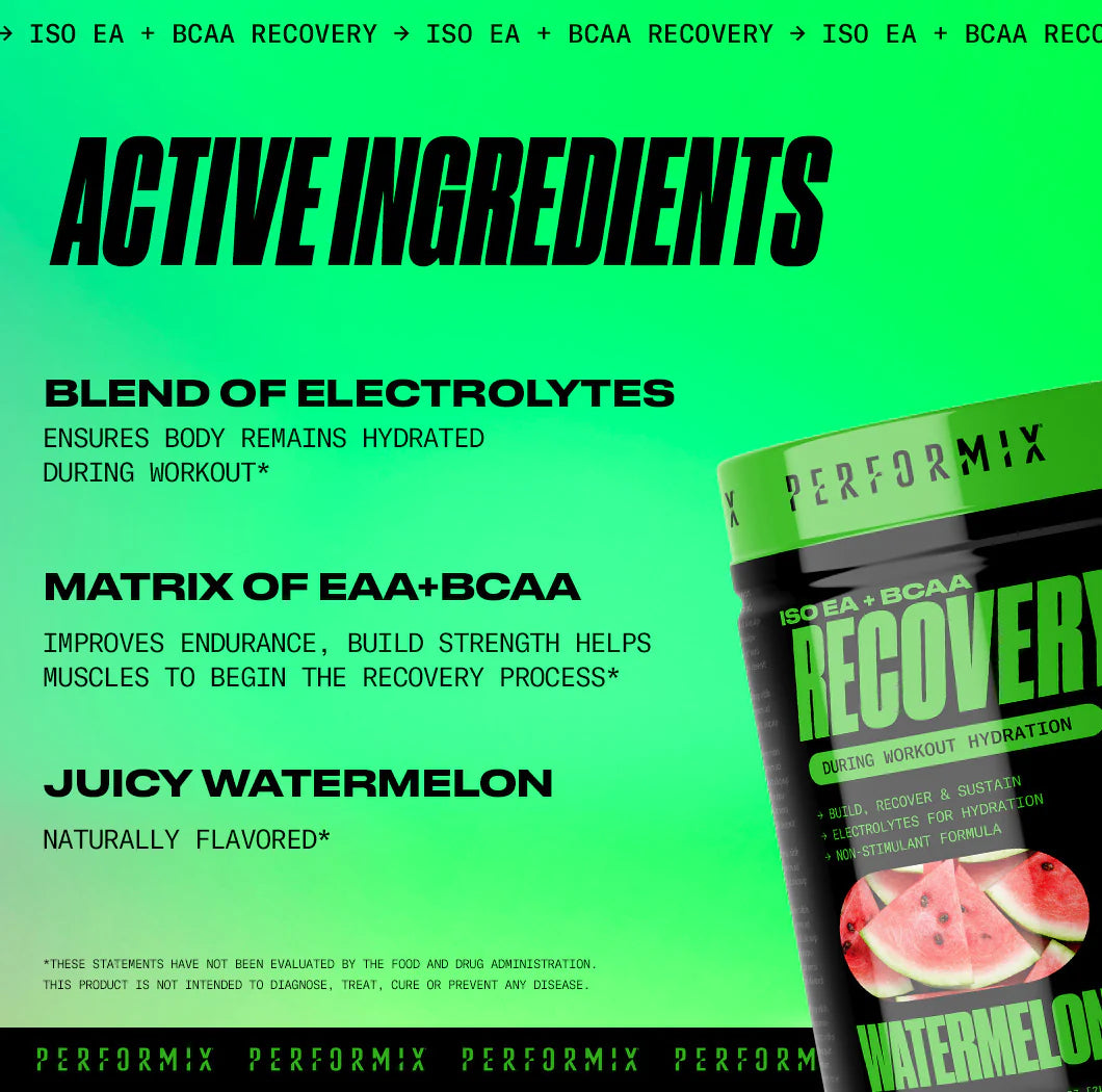 ISO EAA + BCAA (Hydration Recovery) 修復全面啟動 強效增肌配方