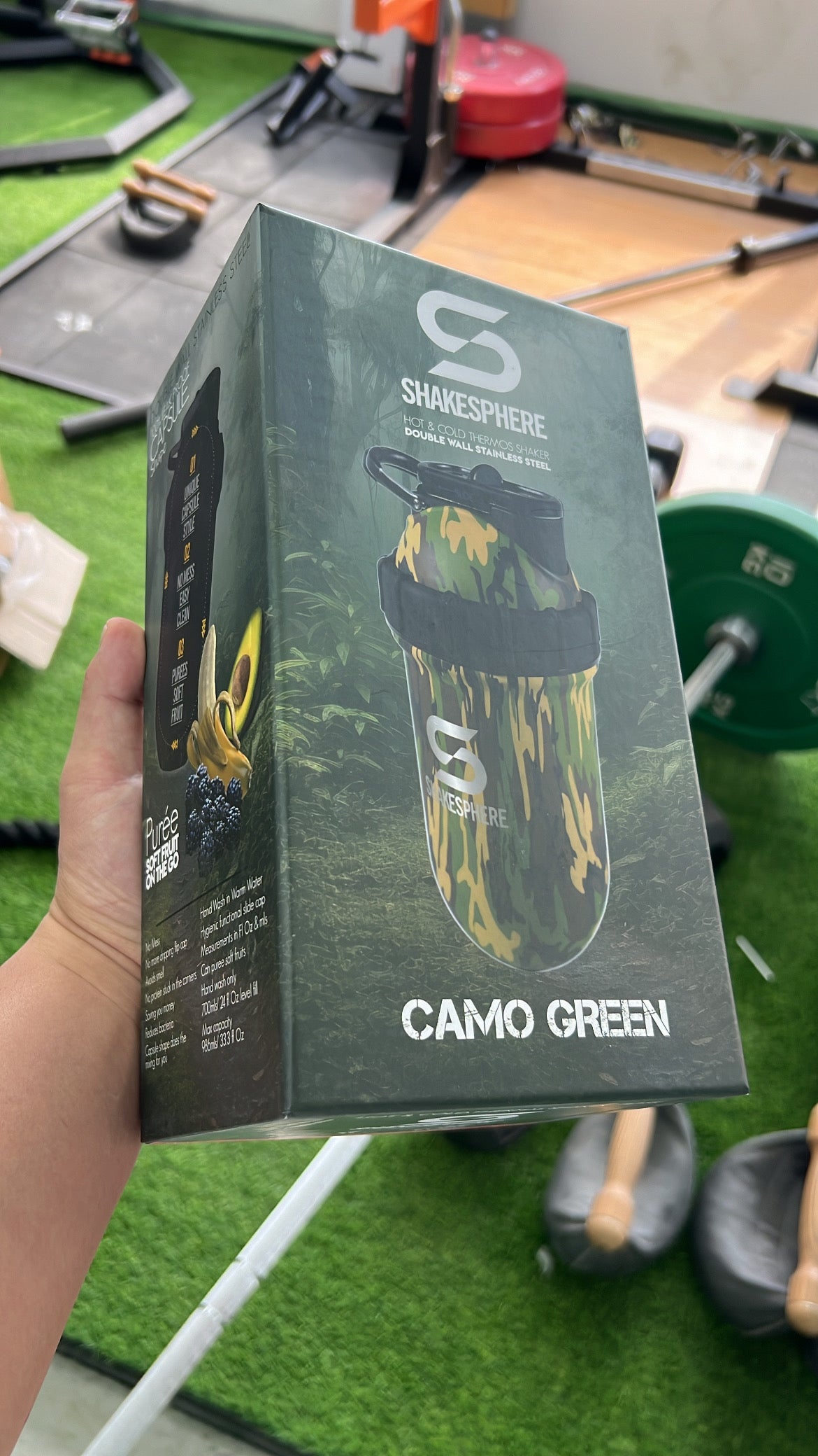 ShakeSphere Shaker Tumbler STEEL 不銹鋼別注版【雙層冷熱控溫功能】