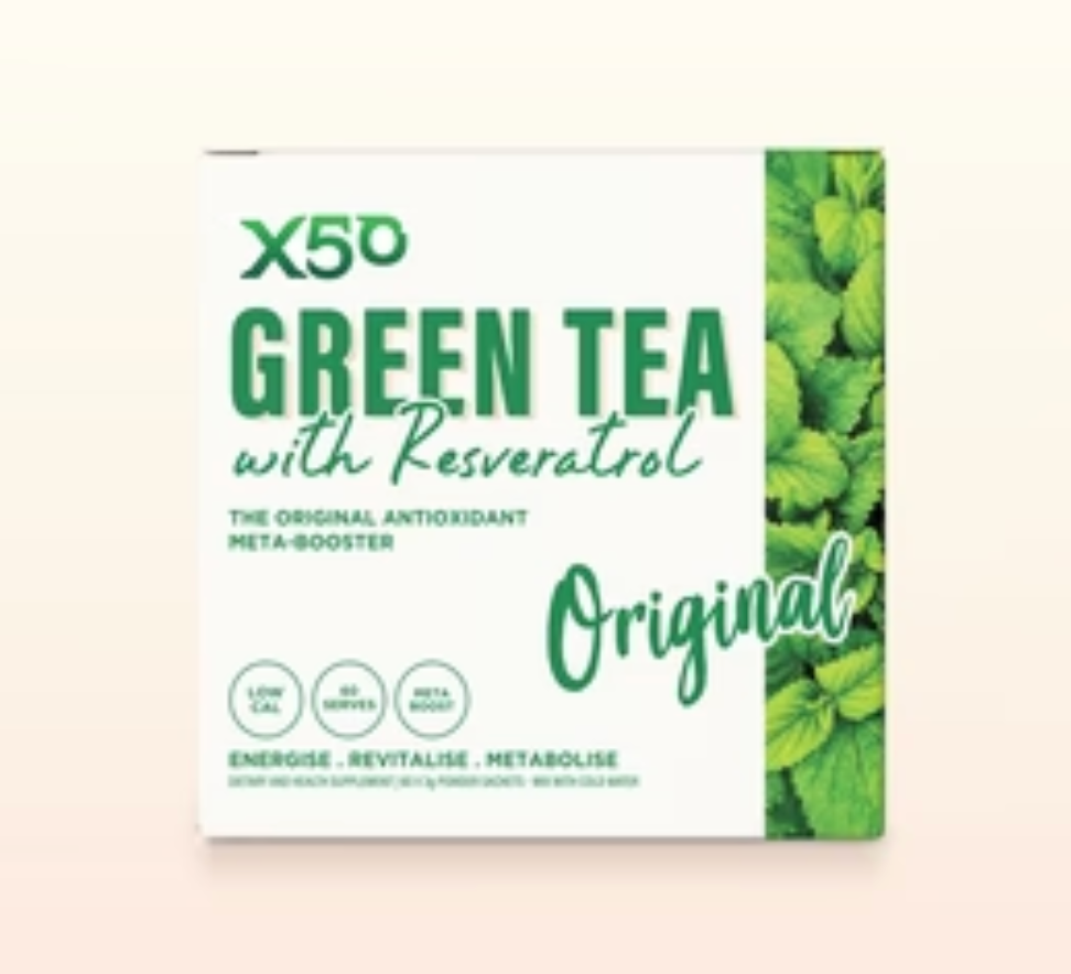 Green Tea X50 澳洲天然水果消脂綠茶 (60包)