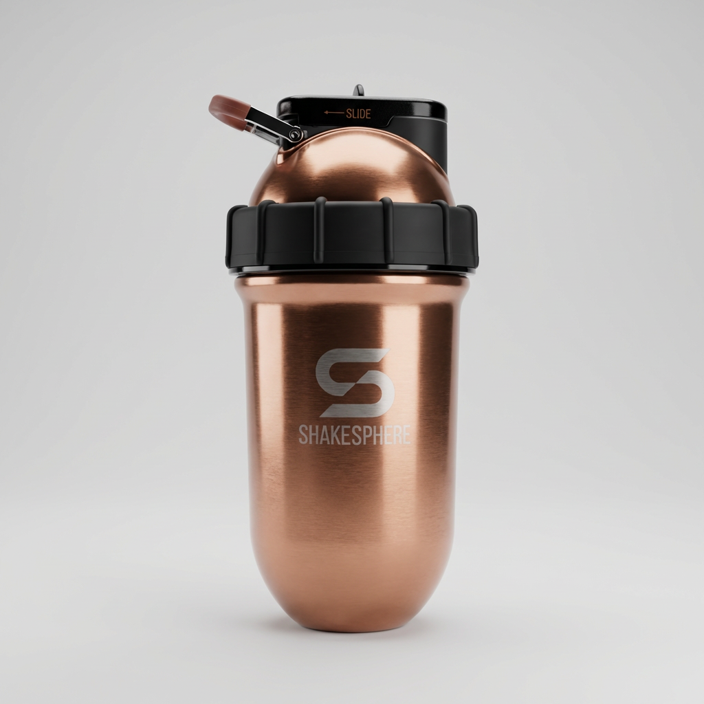 ShakeSphere Shaker Tumbler STEEL 不銹鋼別注版【雙層冷熱控溫功能】
