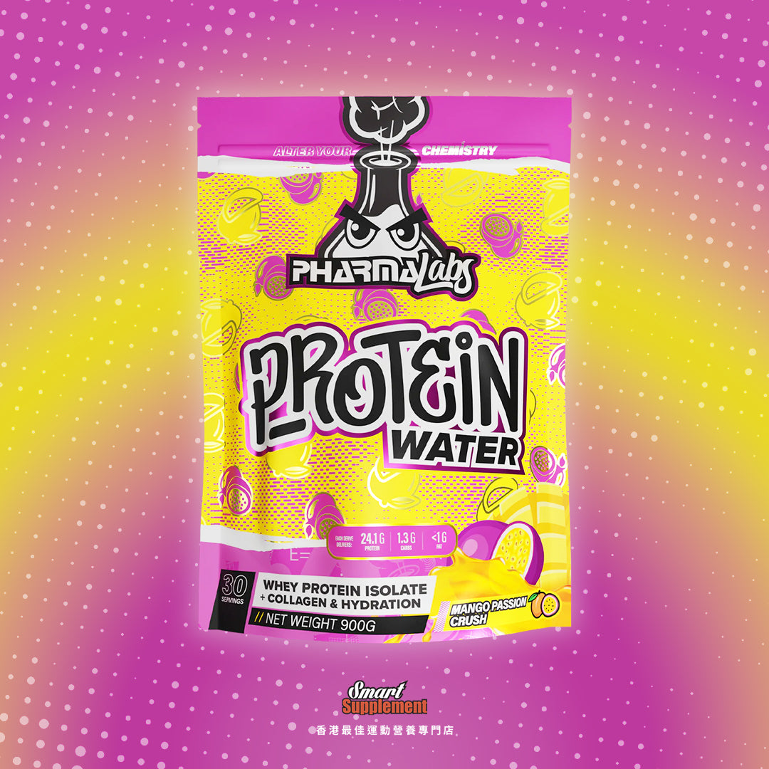 澳洲 PharmaLabs Protein Water 高蛋白能量果汁 透明分離乳清