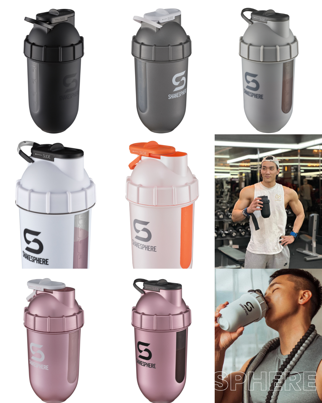 ShakeSphere Shaker Tumbler VIEW 有視窗版
