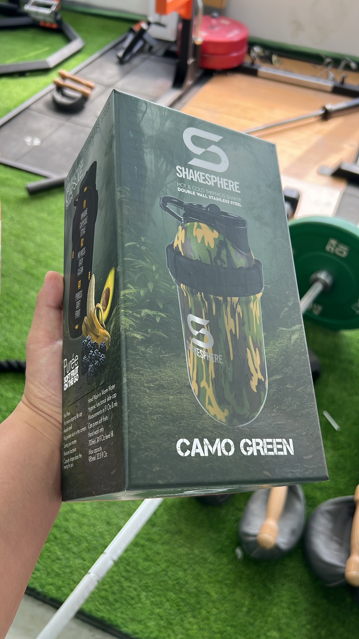 ShakeSphere Shaker Tumbler STEEL 不銹鋼別注版【雙層冷熱控溫功能】