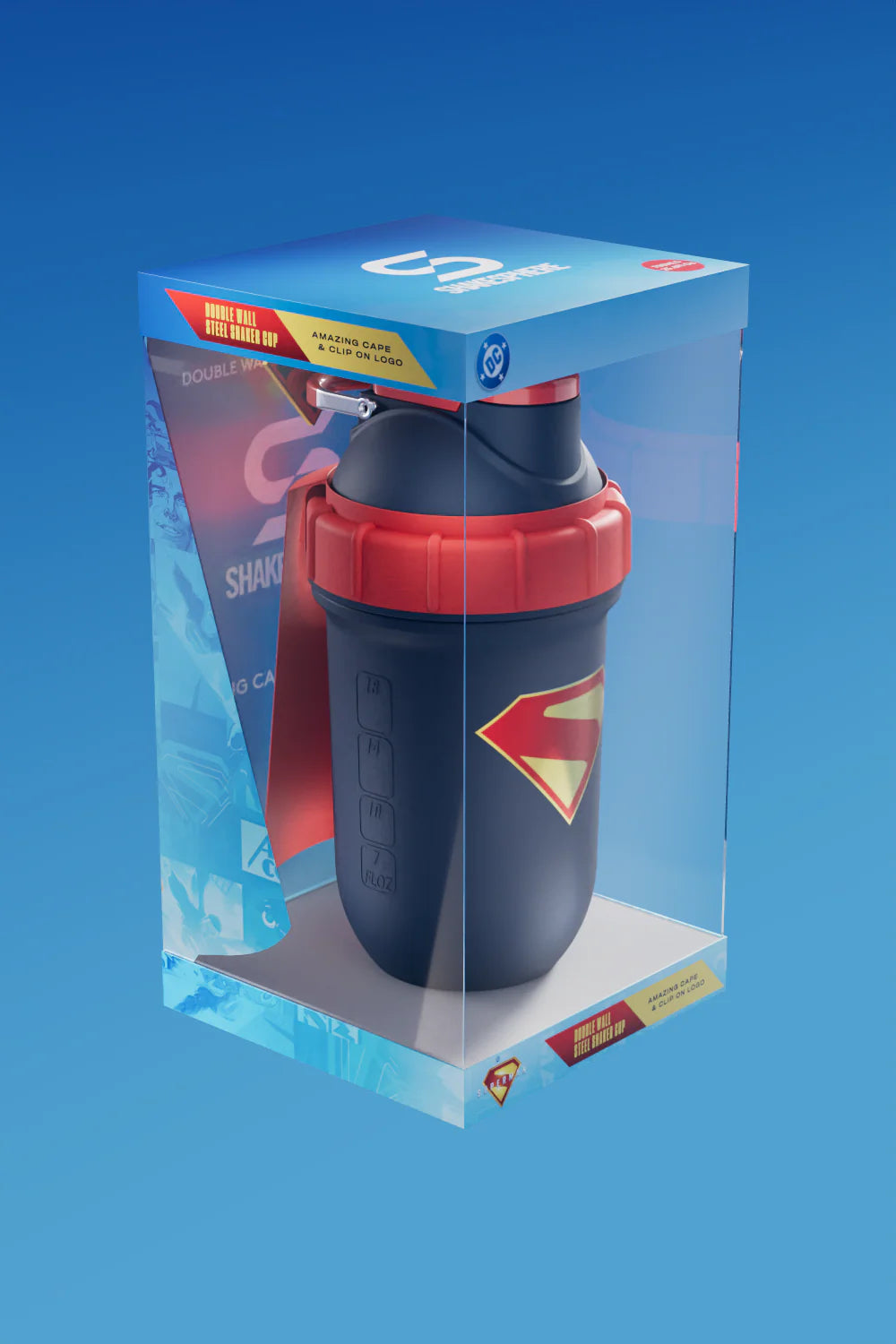 ShakeSphere Shaker Tumbler STEEL X DC 聯乘珍藏版【雙層冷熱控溫功能】