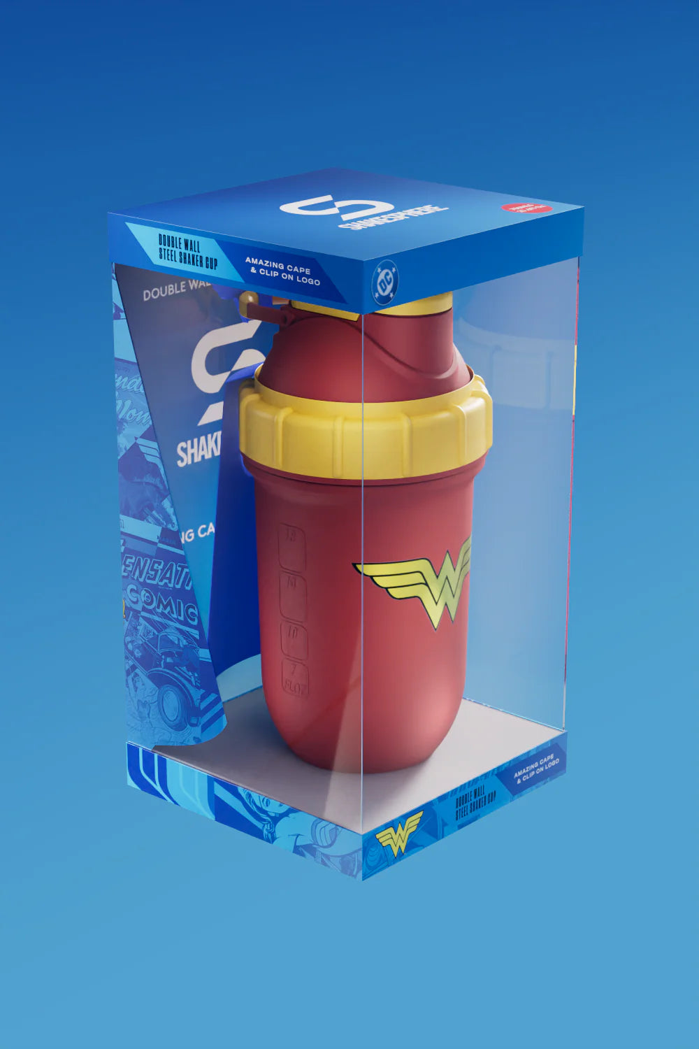 ShakeSphere Shaker Tumbler STEEL X DC 聯乘珍藏版【雙層冷熱控溫功能】