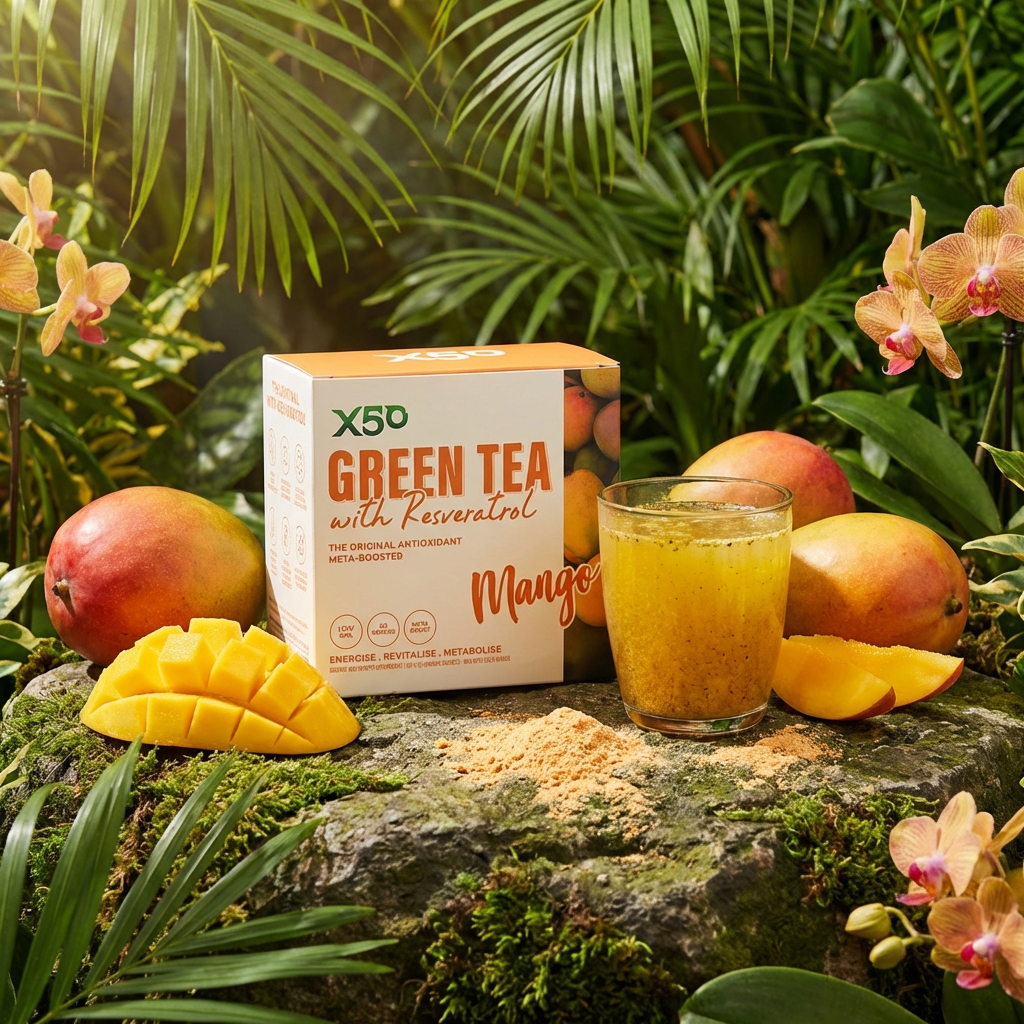 Green Tea X50 澳洲天然水果消脂綠茶 (60包)