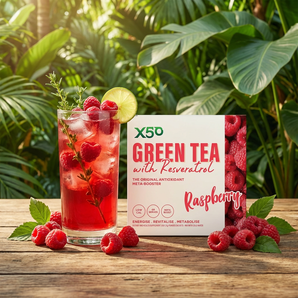 Green Tea X50 澳洲天然水果消脂綠茶 (60包)