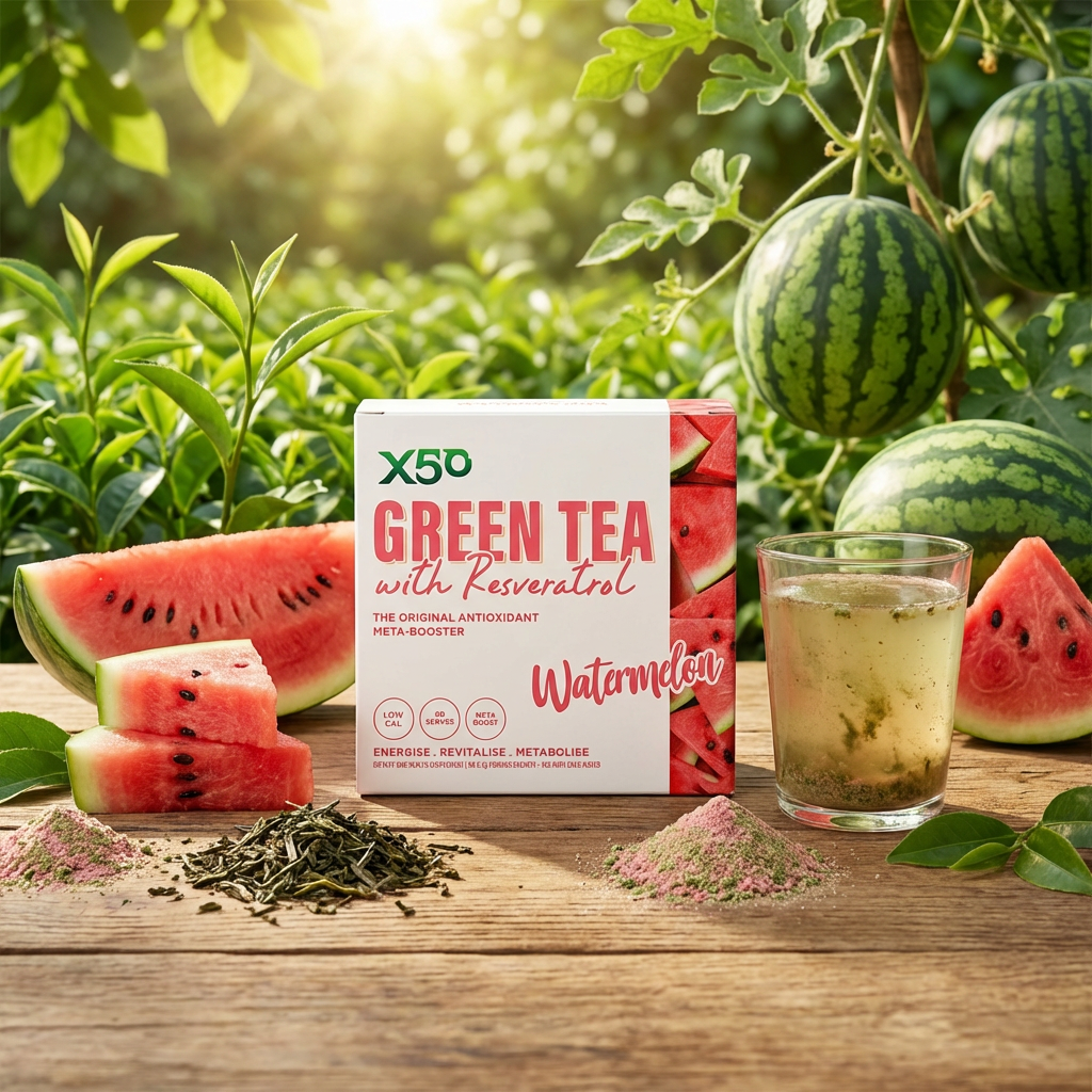 Green Tea X50 澳洲天然水果消脂綠茶 (60包)