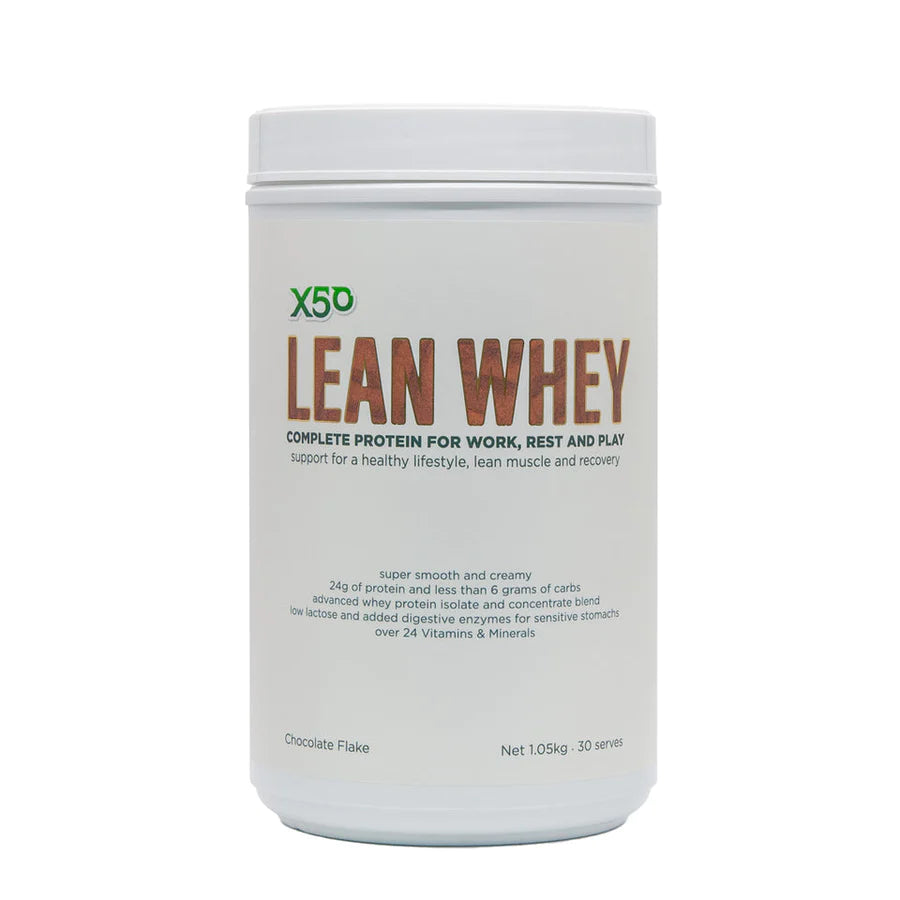 X50 100% Lean Whey Protein 結實乳清蛋白