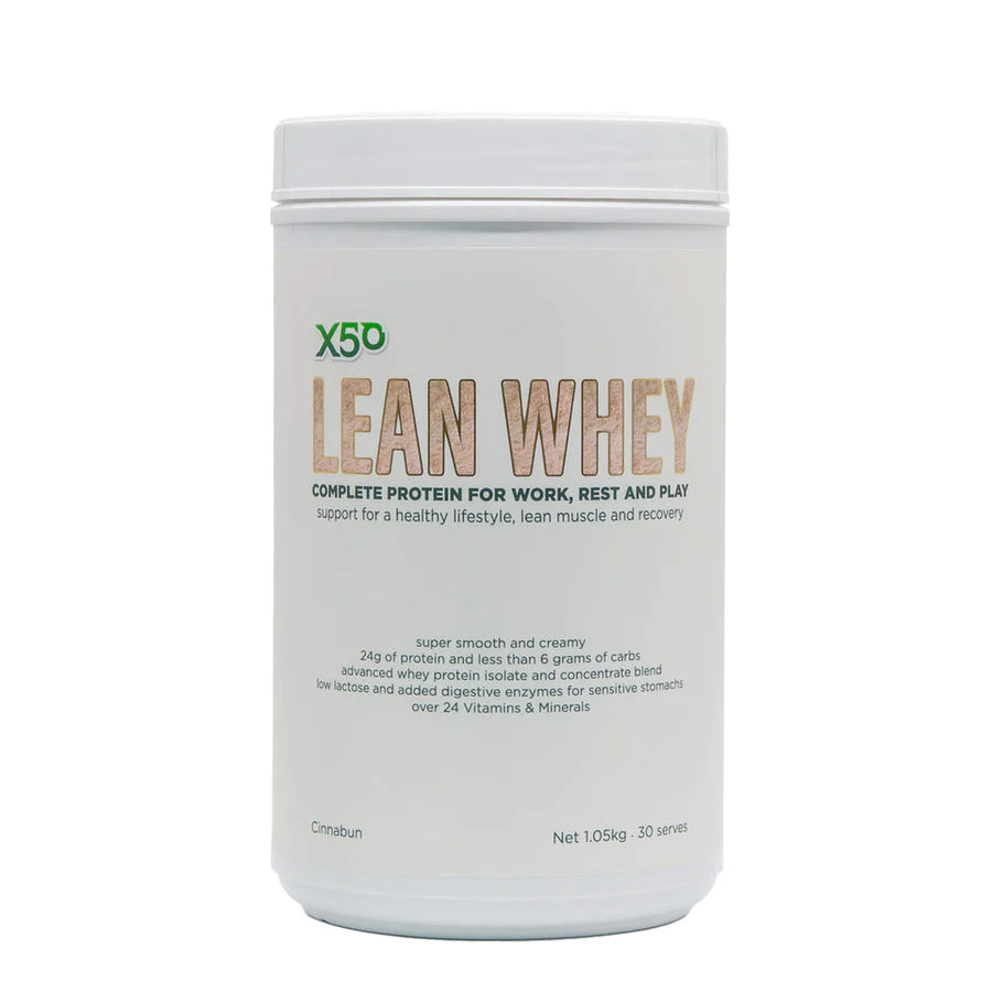 X50 100% Lean Whey Protein 結實乳清蛋白