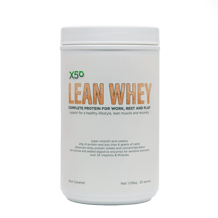 X50 100% Lean Whey Protein 結實乳清蛋白