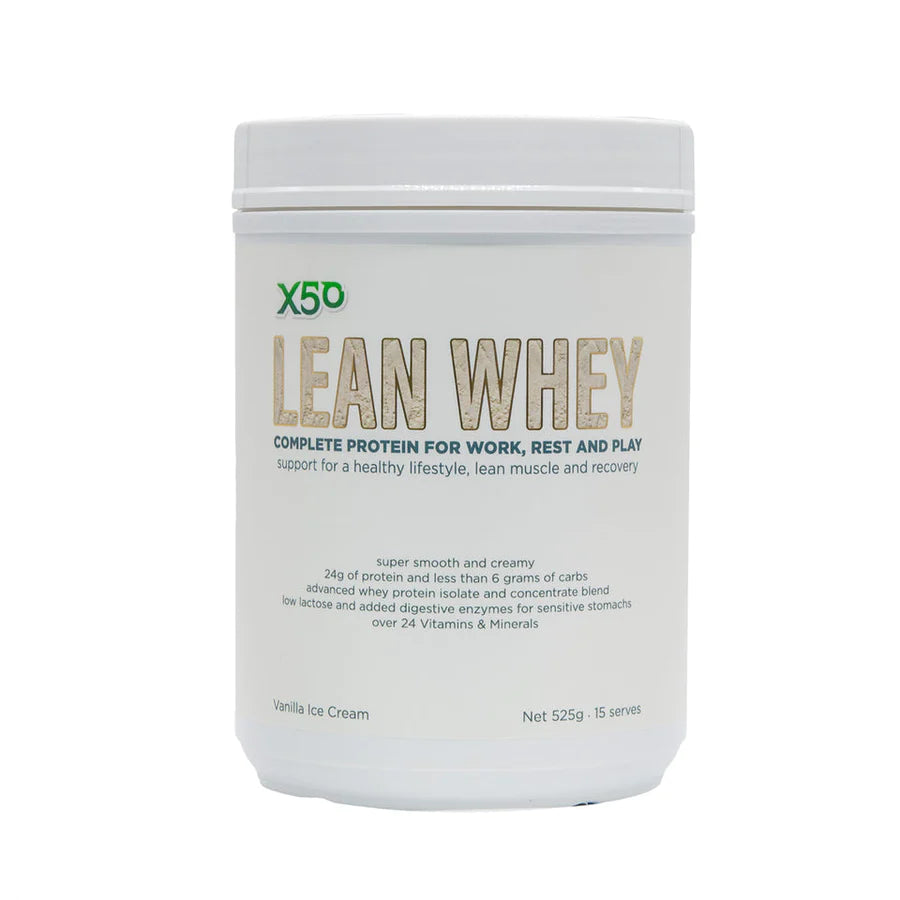 X50 100% Lean Whey Protein 結實乳清蛋白