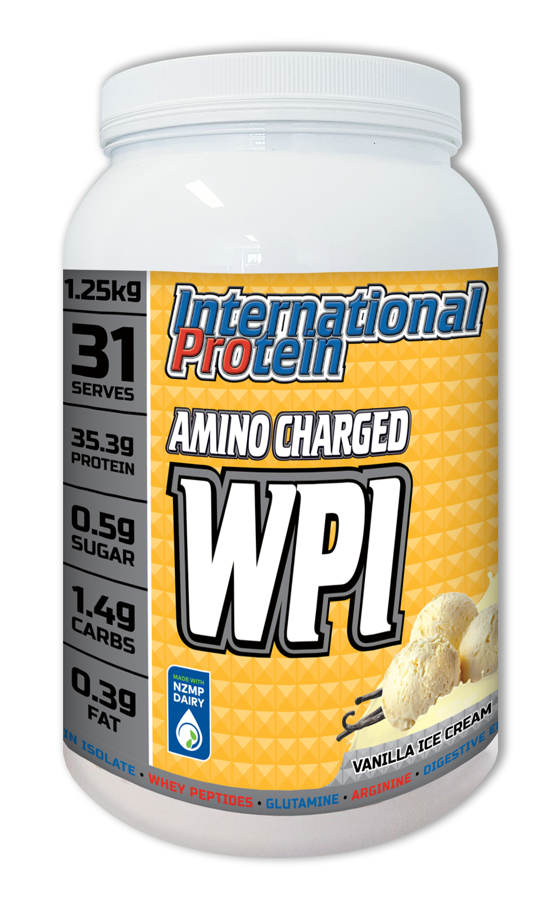 Amino Charged WPI 分離乳清蛋白 (Whey Isolate & Whey Hydrolysate)