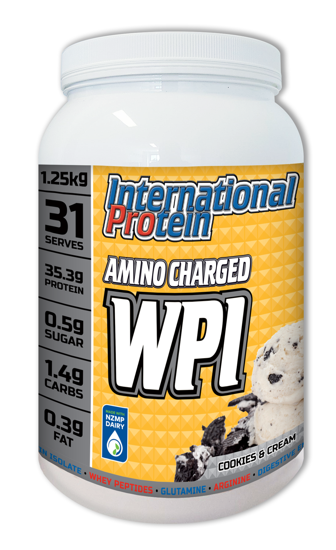 Amino Charged WPI 分離乳清蛋白 (Whey Isolate & Whey Hydrolysate)