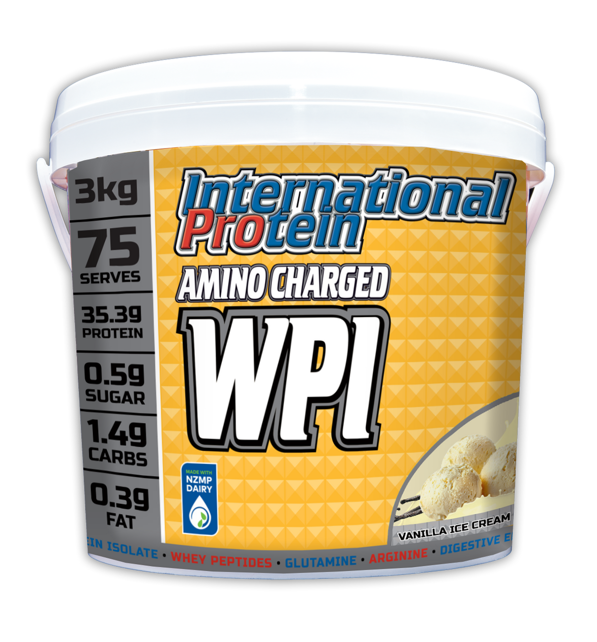 Amino Charged WPI 分離乳清蛋白 (Whey Isolate & Whey Hydrolysate)