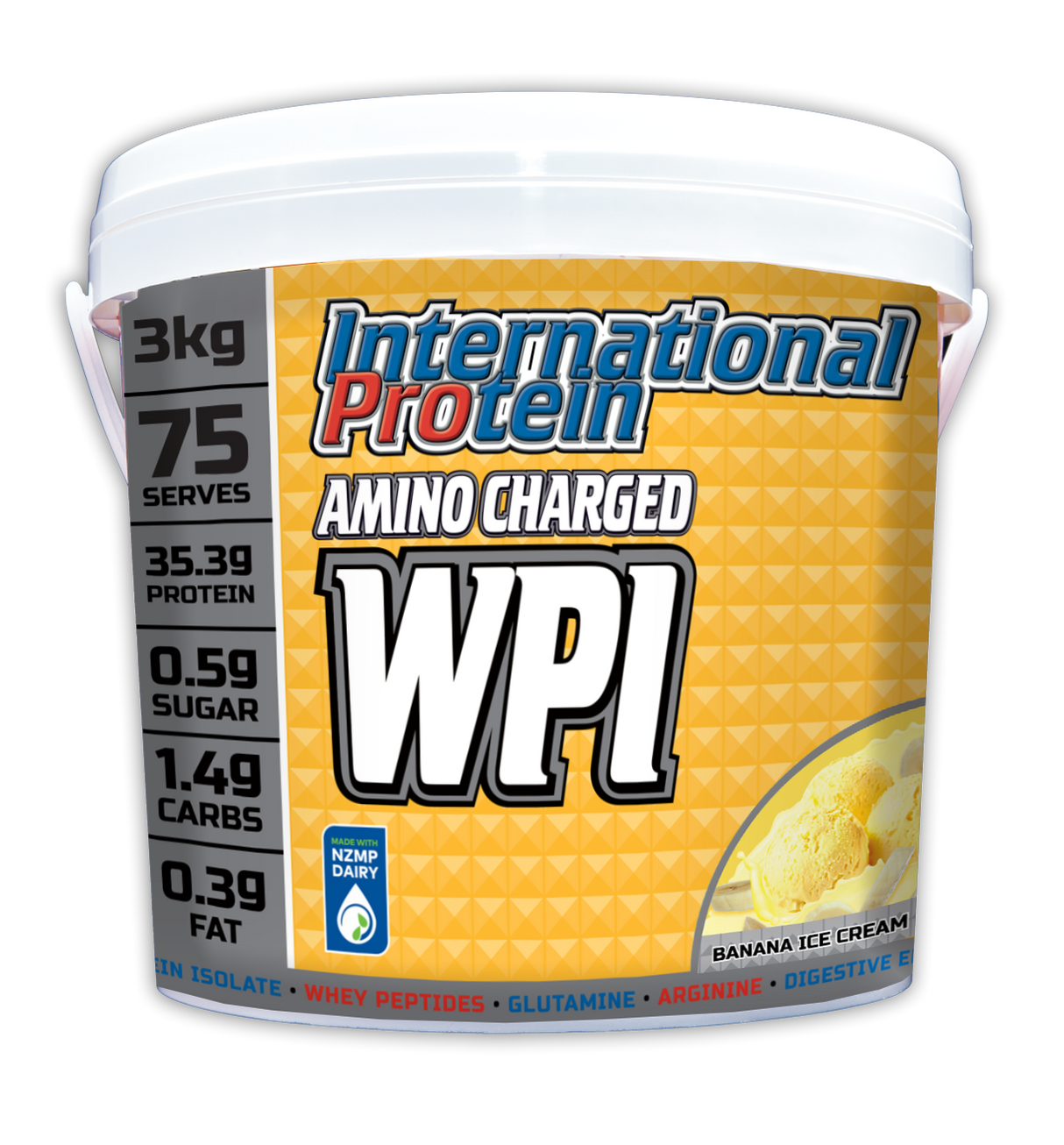 Amino Charged WPI 分離乳清蛋白 (Whey Isolate & Whey Hydrolysate)