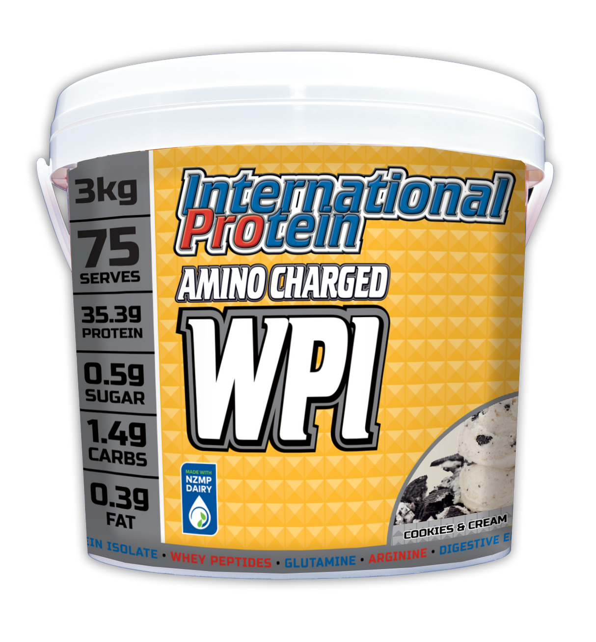 Amino Charged WPI 分離乳清蛋白 (Whey Isolate & Whey Hydrolysate)