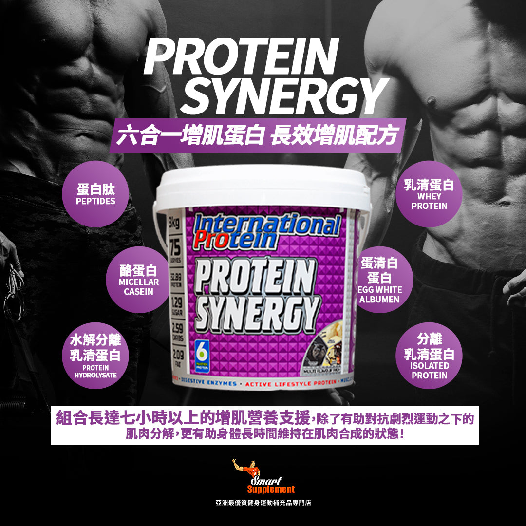 Protein Synergy 六合一增肌蛋白 長效增肌配方