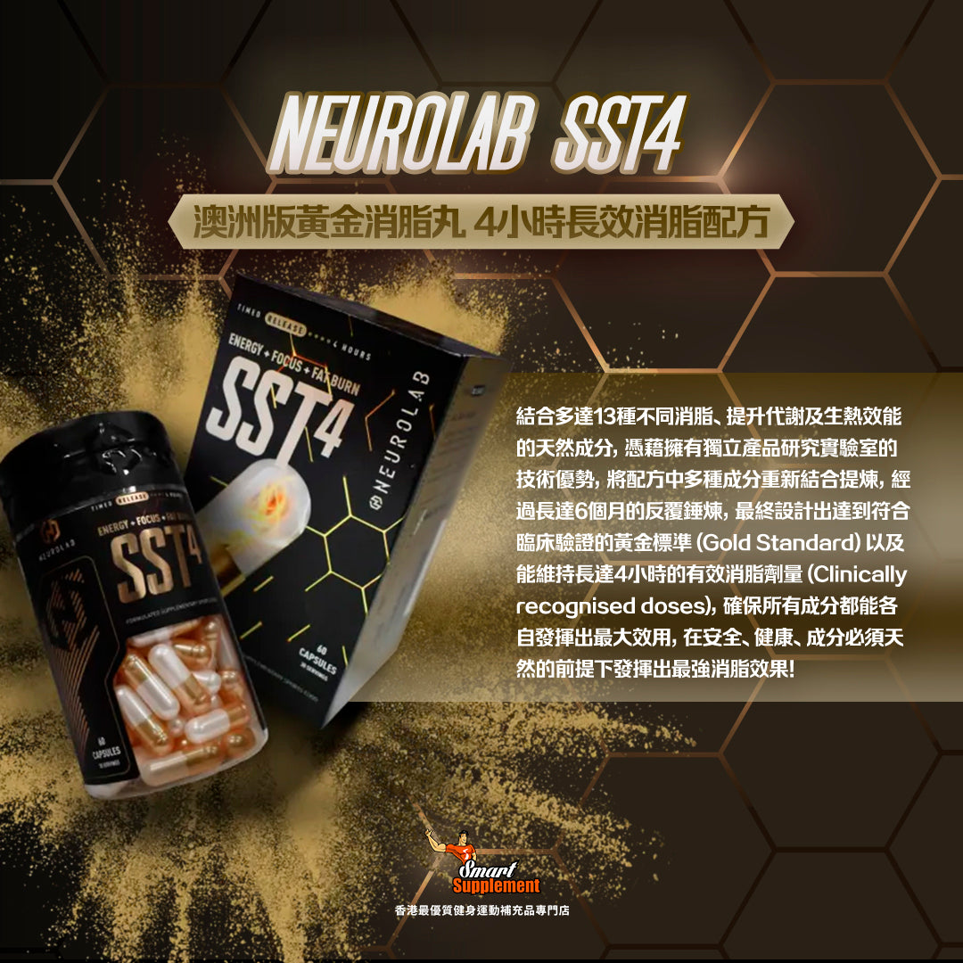 Neurolab Shred4「爆汗」消脂金丸(4小時特急消脂配方)