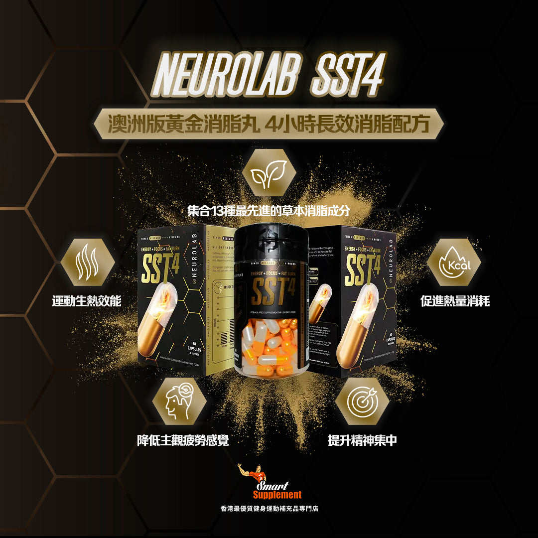 Neurolab Shred4「爆汗」消脂金丸(4小時特急消脂配方)