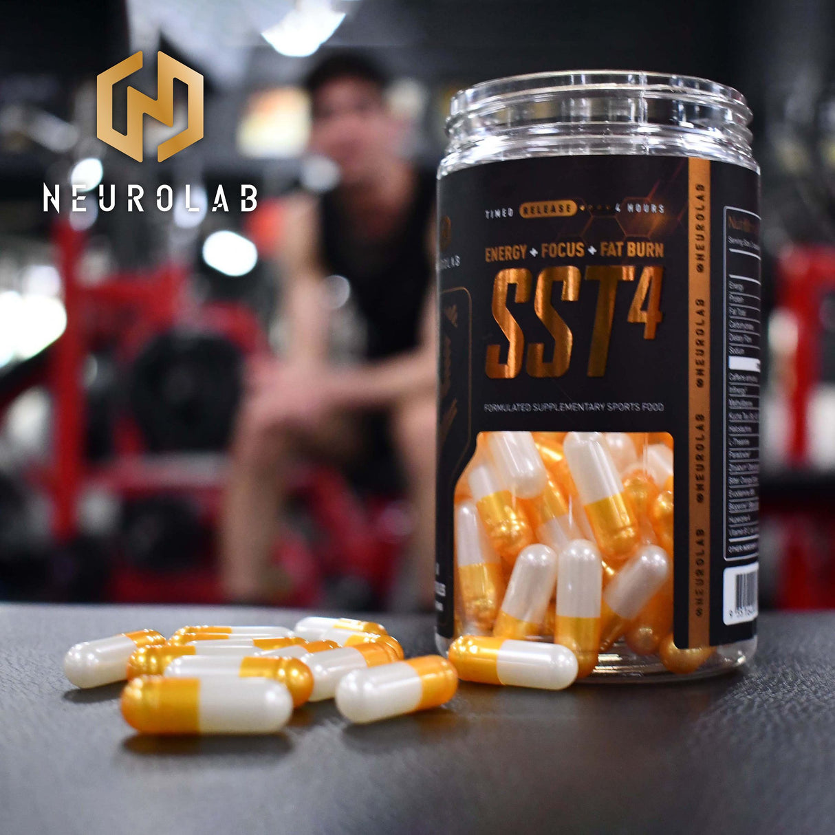 Neurolab Shred4「爆汗」消脂金丸(4小時特急消脂配方)