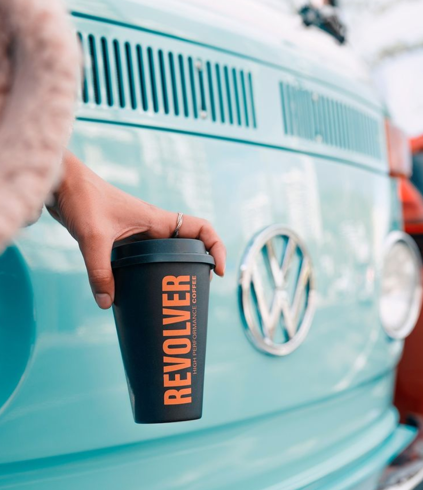 X50 Revolver Mug 超環保易洗耐熱咖啡杯(有耐熱杯蓋) (380 m with heat-proof silicon lid)