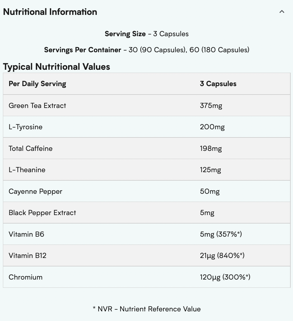 Myprotein Thermopure 生熱效能 消脂配方