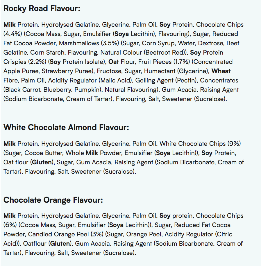 Myprotein Extra Protein Cookie