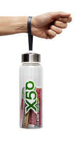 GreenTea X50 Clear 600ml bottle with 10 Green Tea samples (600毫升水樽 + 10 包X50 綠茶sample)