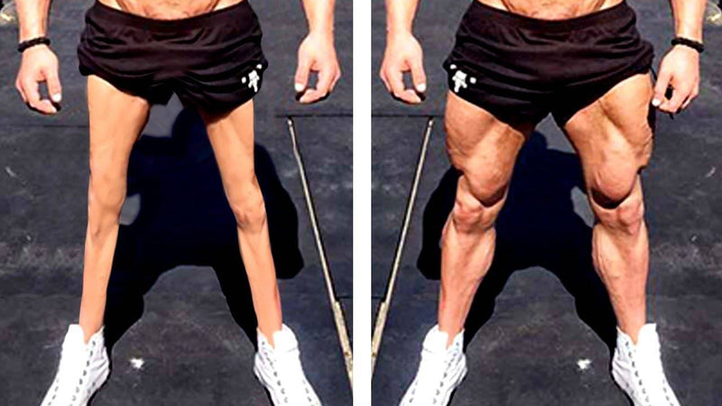 大腿還沒長肉、跟不上其他肌肉群的發展該怎樣辦？