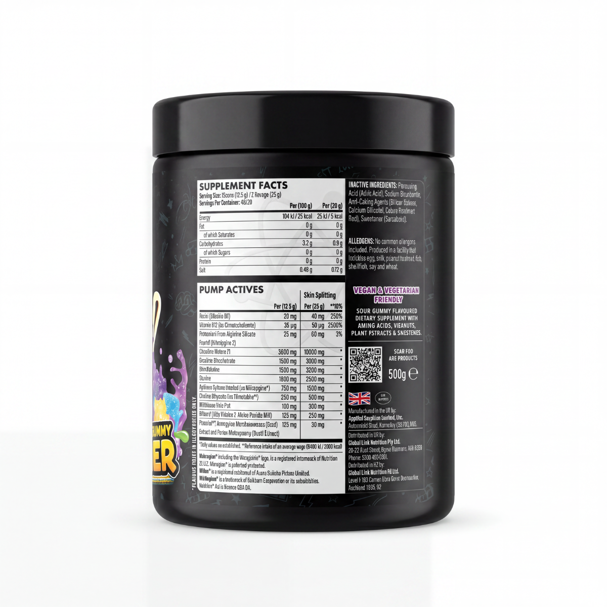 ABE PUMP Stim-Free Pre-workout (不含刺激成分)