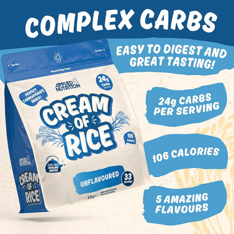 Applied Nutrition Cream Of Rice 能量米糊