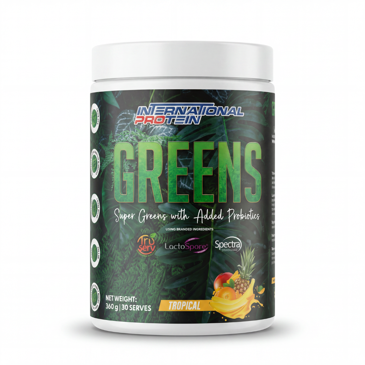 International Protein GREENS 「超綠」有機蔬菜濃縮配方（添加益生菌）