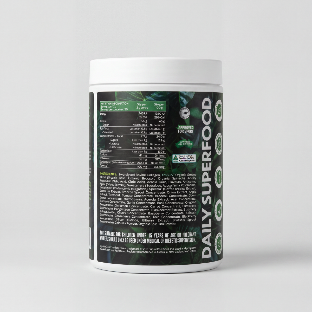 International Protein GREENS 「超綠」有機蔬菜濃縮配方（添加益生菌）