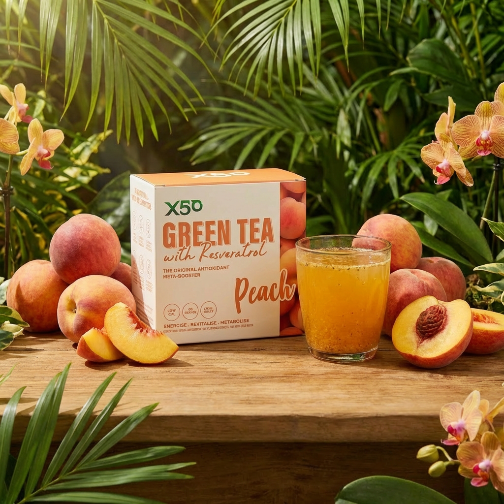 Green Tea X50 澳洲天然水果消脂綠茶 (60包)