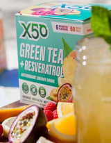 Green Tea X50 澳洲天然水果消脂綠茶【Assorted 雜錦口味 6種不同味道】